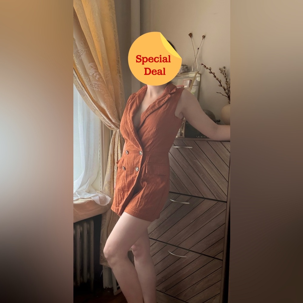 NWOT Steve Madden Blazer Romper